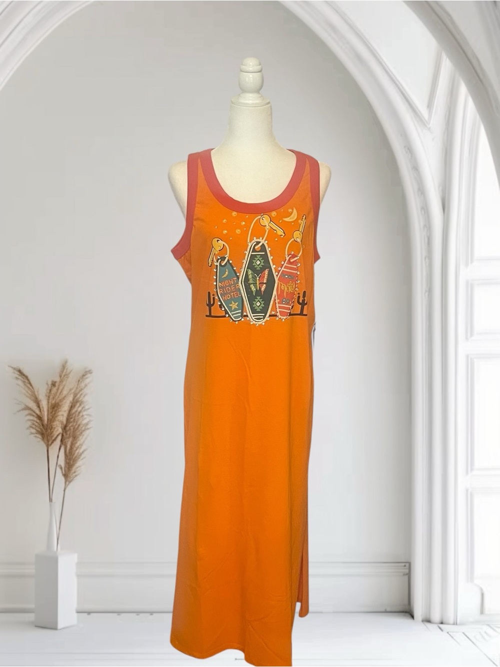 Double D Ranchwear Women’s Dress - Key Please - Sunkissed